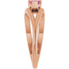 Natural Pink Tourmaline | Pear | 6 x 4mm