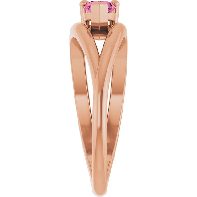 Natural Pink Tourmaline | Pear | 6 x 4mm