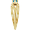 Natural London Blue Topaz | Pear | 6 x 4mm