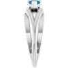 Natural London Blue Topaz | Pear | 6 x 4mm