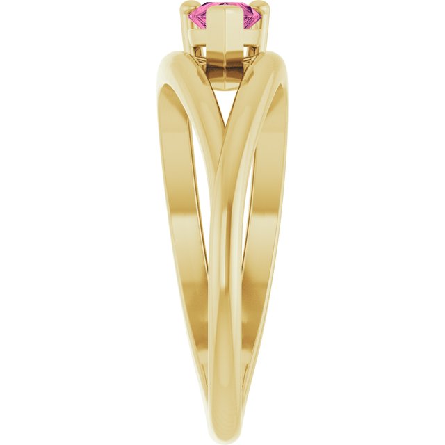 Natural Pink Tourmaline | Pear | 6 x 4mm
