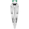 Lab-Grown Emerald | Pear | 6 x 4mm