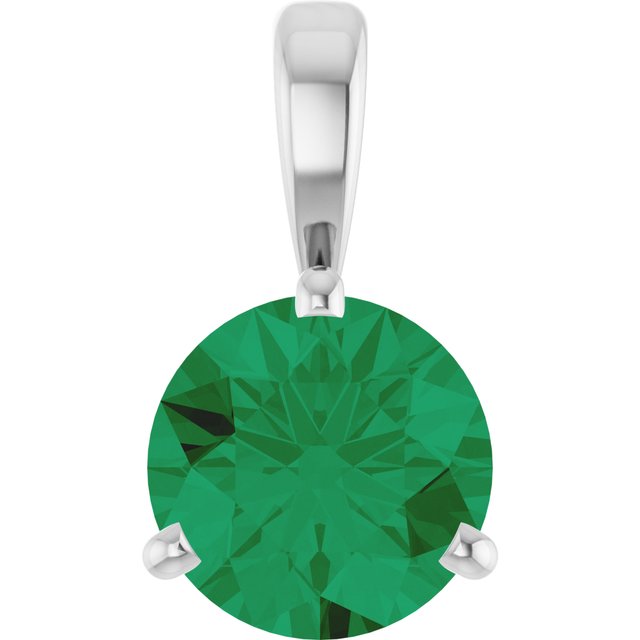Lab-Grown Emerald | Round | 6.5mm