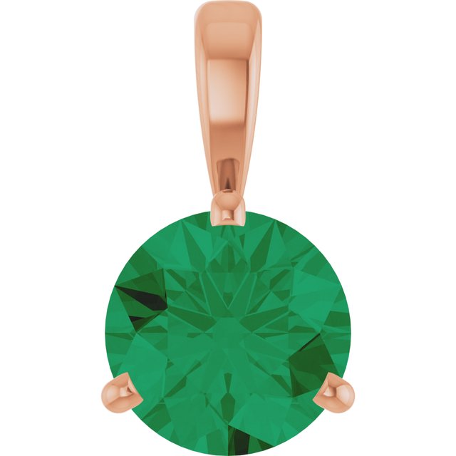 Lab-Grown Emerald | Round | 6.5mm