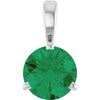 Lab-Grown Emerald | Round | 6.5mm