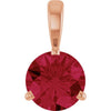 Lab-Grown Ruby | Round | 6.5mm