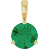 Lab-Grown Emerald | Round | 6.5mm