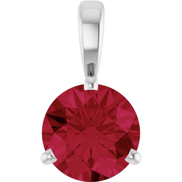 Lab-Grown Ruby | Round | 6.5mm