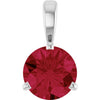 Lab-Grown Ruby | Round | 6.5mm