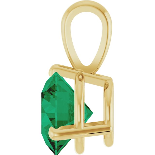 Lab-Grown Emerald | Round | 6.5mm