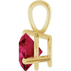 Lab-Grown Ruby | Round | 6.5mm