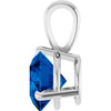 Lab-Grown Blue Sapphire | Round | 6.5mm