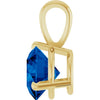 Lab-Grown Blue Sapphire | Round | 6.5mm