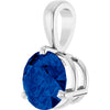 Lab-Grown Blue Sapphire | Round | 6.5mm