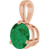 Lab-Grown Emerald | Round | 6.5mm