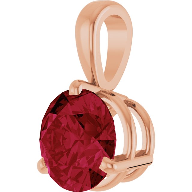 Lab-Grown Ruby | Round | 6.5mm