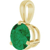 Lab-Grown Emerald | Round | 6.5mm