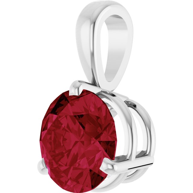 Lab-Grown Ruby | Round | 6.5mm