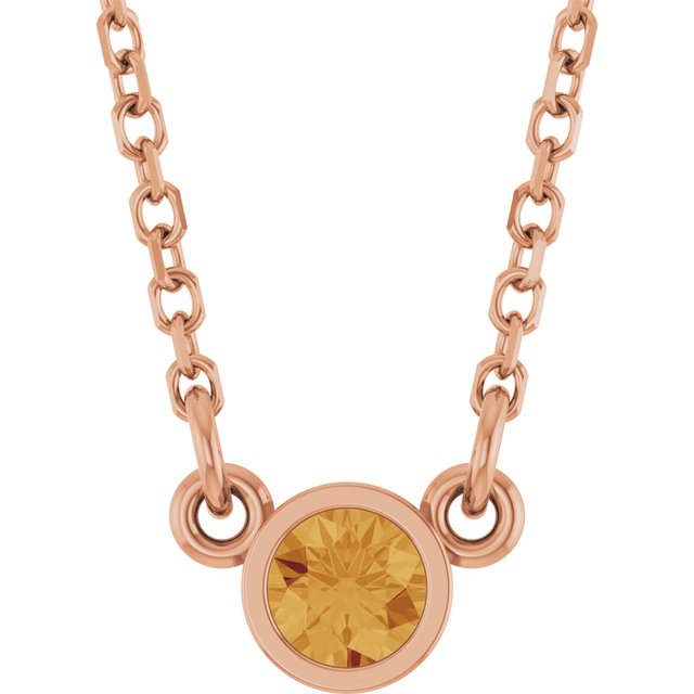 Natural Citrine | Round | 3mm