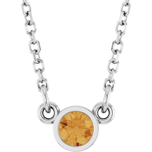 Natural Citrine | Round | 3mm