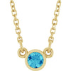 Natural Blue Zircon | Round | 3mm