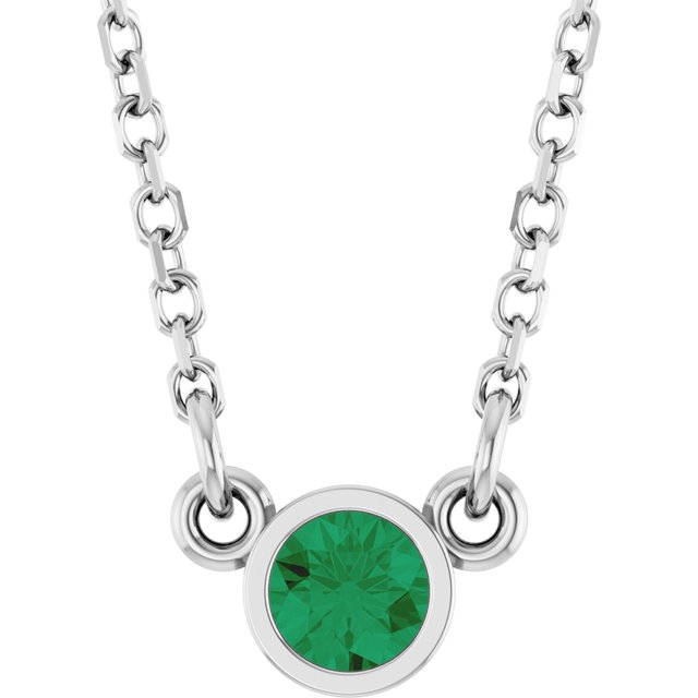 Natural Emerald | Round | 3mm | Lab-Grown Emerald | Round | 3mm