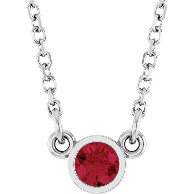 Natural Ruby | Round | 3mm | Lab-Grown Ruby | Round | 3mm
