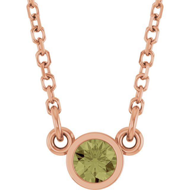 Natural Green Sapphire | Round | 3mm
