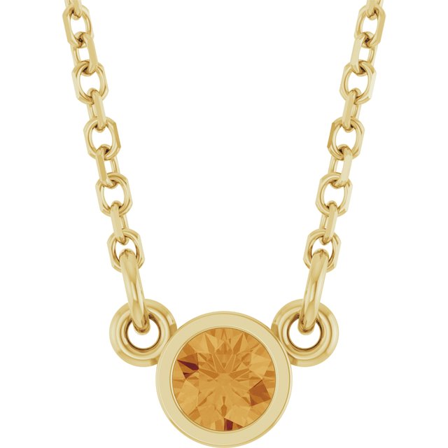 Natural Citrine | Round | 3mm