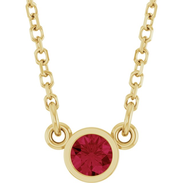Natural Ruby | Round | 3mm | Lab-Grown Ruby | Round | 3mm