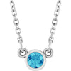 Natural Blue Zircon | Round | 3mm
