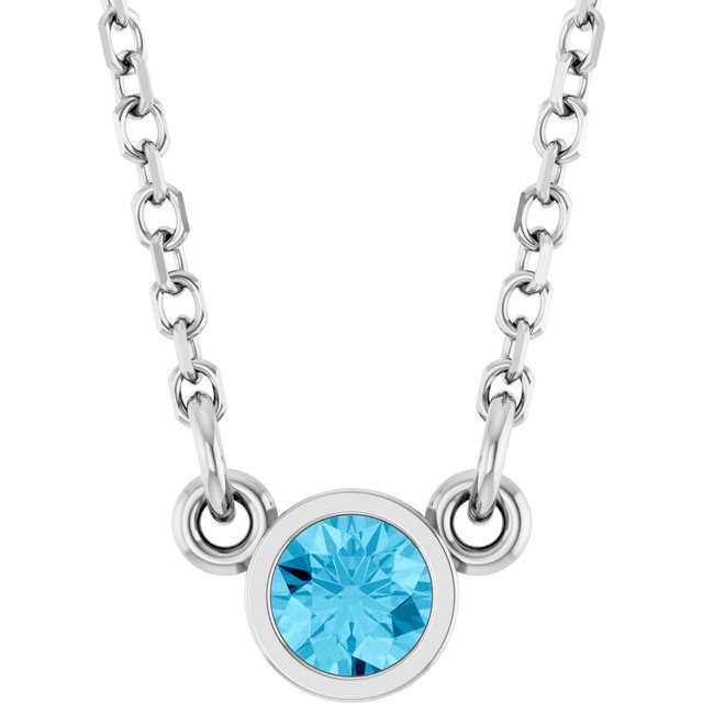 Natural Aquamarine | Round | 3mm
