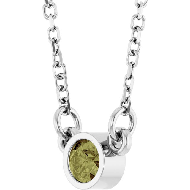 Natural Green Sapphire | Round | 3mm
