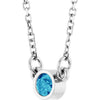 Natural Blue Zircon | Round | 3mm