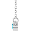 Natural Blue Zircon | Round | 3mm