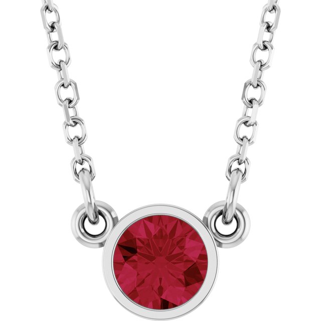 Natural Ruby | Round | 4mm | Lab-Grown Ruby | Round | 4mm