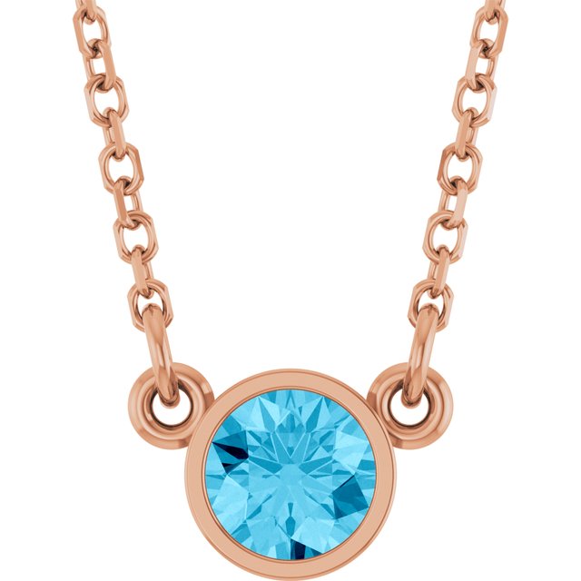 Natural Aquamarine | Round | 4mm