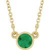 Natural Emerald | Round | 4mm | Lab-Grown Emerald | Round | 4mm