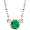 Natural Emerald | Round | 4mm | Lab-Grown Emerald | Round | 4mm