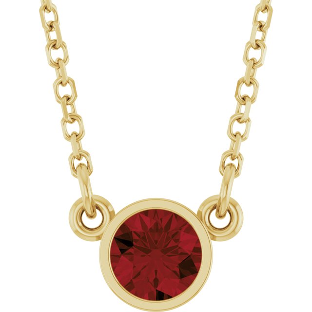 Natural Mozambique Garnet | Round | 4mm