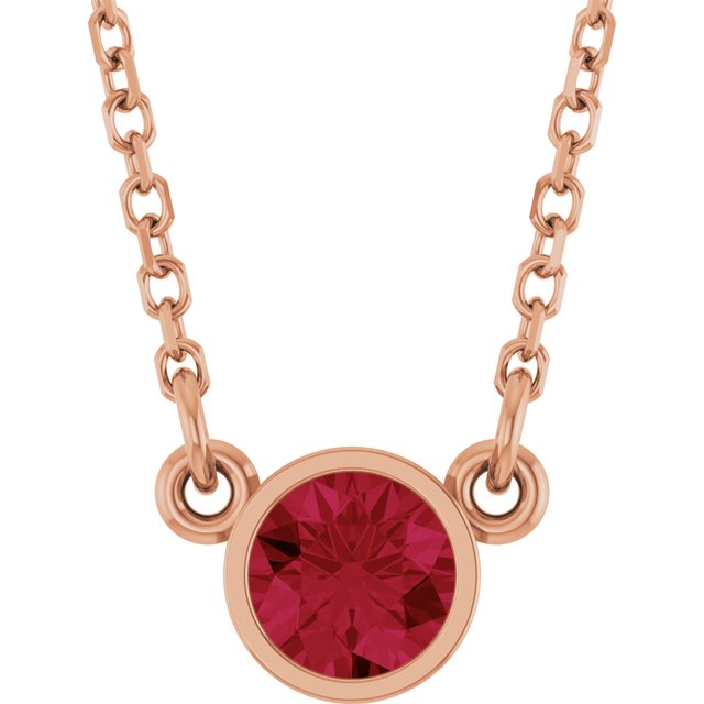 Natural Ruby | Round | 4mm | Lab-Grown Ruby | Round | 4mm