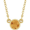 Natural Citrine | Round | 4mm