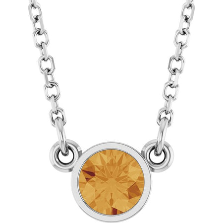 Natural Citrine | Round | 4mm