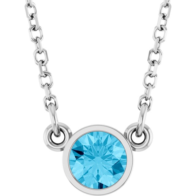 Natural Aquamarine | Round | 4mm