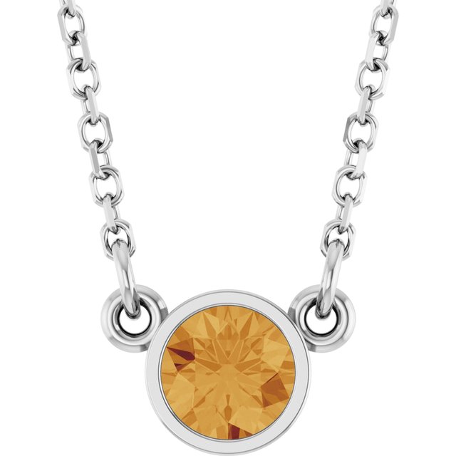 Natural Citrine | Round | 4mm
