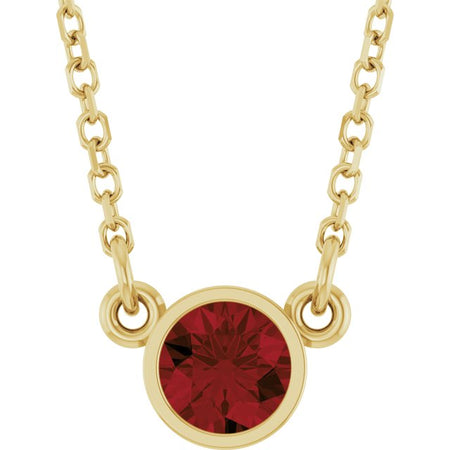 Natural Mozambique Garnet | Round | 4mm