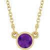 Natural Amethyst | Round | 4mm