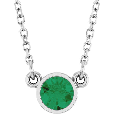 Lab-Grown Emerald | Round | 4mm