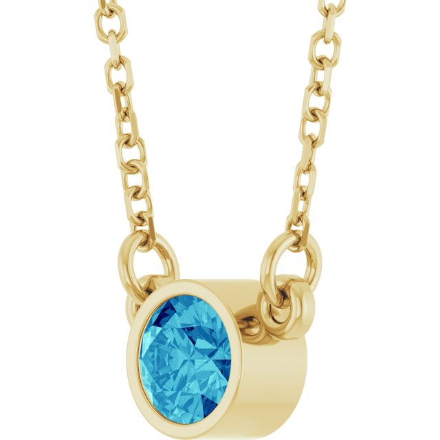 Natural Blue Zircon | Round | 4mm