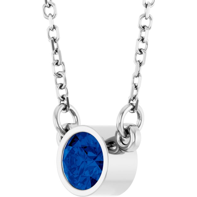 Natural Blue Sapphire | Round | 4mm | Lab-Grown Blue Sapphire | Round | 4mm